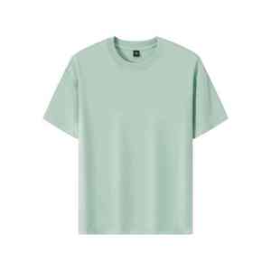 Fabricante personalizado Heavyweight 100% Camiseta de algodón para hombre Logotipo personalizado Camiseta de gran tamaño - Product Image 1