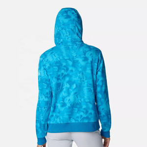 Sudadera con capucha de sublimación de alta calidad personalizada para mujer diseño de logotipo personalizado Sudadera con capucha de sublimación personalizada - Product Image 5