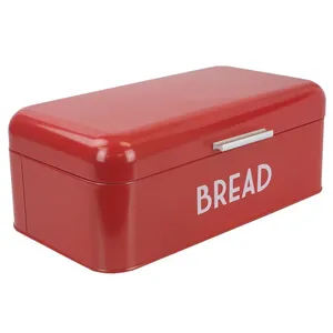 Caja de pan Home Basics Grove para encimera de cocina, contenedor de almacenamiento de alimentos secos - Product Image 1