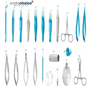 Ensemble de transplantation cornéenne de chirurgie oculaire à usage professionnel Instruments d'ophtalmologie de qualité supérieure par Endochoice Medical - Product Image 1