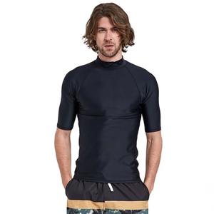 T-shirt de bain Rash Guard pour homme, Upf Snorkeling Swimming Surfing Tops Diving T-shirt à manches courtes Sun Tee Adult Youth - Product Image 5