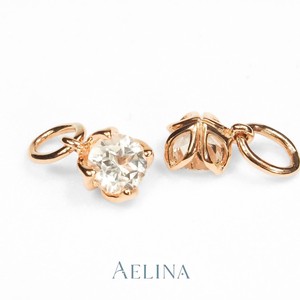 ต่างหูสเตลล่าทรงกลม aelina เครื่องประดับสีโรสโกลด์เป็นประกายเพิ่มความรักให้กับการเล่นด้วยแสงในชีวิตประจำวัน - Product Image 5