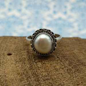 925ดีไซเนอร์สไตล์โบฮีเมียนเครื่องประดับชั้นดีเครื่องประดับเพชรไข่มุกน้ำจืดธรรมชาติสำหรับงานปาร์ตี้ - Product Image 4