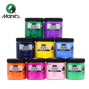 Peinture acrylique professionnelle pour artiste Maries Z500 500 ml 50 couleurs pour toile, chaussures, pierre, chemise, peinture murale - Product Image 6