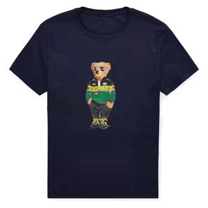 เสื้อยืดคอกลมแขนสั้นผ้าฝ้าย100% โอเวอร์ไซส์สำหรับผู้ชายออกแบบได้ตามต้องการ - Product Image 5