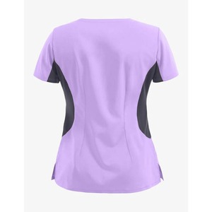 Diseño único Scrub Enfermera Uniforme médico Traje Mujeres Scrubs Uniformes Conjuntos Uniforme de enfermera de moda - Product Image 5