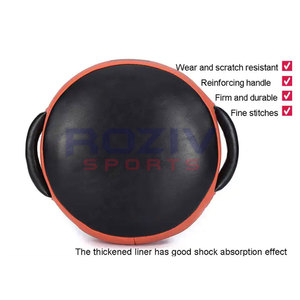Équipement de boxe unique, coussin rond de sparring, fabrication artisanale, impression de logo personnalisée, prix de gros - Product Image 4