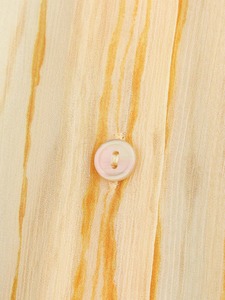 Blusa ligera a rayas para mujer para Primavera Verano 2025, Top de manga larga de gran tamaño con botones y estilo informal sin mangas con bolsillo - Product Image 4