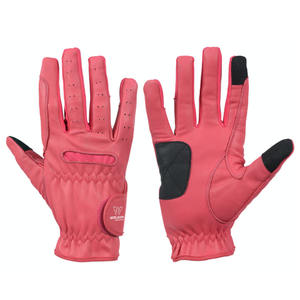 Gants d'équitation en cuir de cabretta super doux, nouveau design, respirants, gants d'équitation en cuir équestre, unisexe - Product Image 4