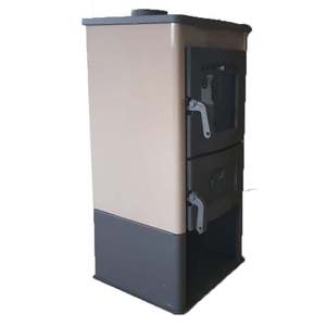 Estufa Turbo DORELLO MANGAL 9008, Estufa Independiente de Ladrillo para Leña/Granos, Uso en Interiores y Exteriores, Instalación Sencilla - Product Image 3