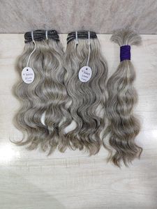 CUTÍCULA SIN PROCESAR ONDULADA INDIA CRUDA ALINEADA CABELLO HUMANO TEMPLO INDIO - Product Image 4