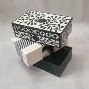 2026 Premium hecho a mano otro material duradero Almacenamiento de Joyería Moderna y elegante caja de regalo para mujeres accesorios y decoración del hogar - Product Image 1