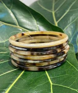 Pulsera de cuerno de búfalo 100%, pulsera de cuerno Natural de la mejor calidad, embalaje personalizado, hecho a mano, nuevo brazalete de joyería de moda para la venta - Product Image 2