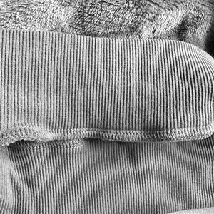 Sudadera con Capucha de Lana de Buena Calidad para Adultos, Color Gris, Manga Larga, Corte Regular, Talla Personalizada, Puños Acanalados, Transpirable y Ecológica - Product Image 6