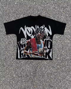 เสื้อยืดโพลีเอสเตอร์พิมพ์ซับลิเมชันสำหรับทุกเพศแขนสั้น - Product Image 1