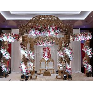 Couronne exclusive Raj Mahal Mandap pour mariage hindou magnifique conception de couronne mariage Mandap Grand Maharani couronne de mariage Mandap USA - Product Image 1