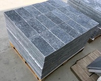 2025 vente en gros naturel bleu pierre marbre roulé pavés extérieur Garage allée piscine terrasse décorations carreaux fabriqués en Turkiye