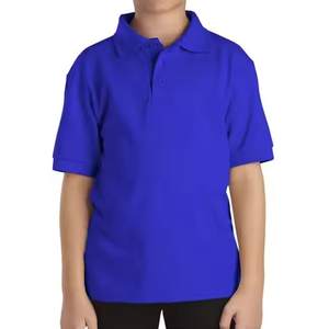เสื้อโปโลกีฬาผ้าฝ้ายสำหรับเด็กเสื้อโปโลแขนสั้นสำหรับเด็กเสื้อกอล์ฟ - Product Image 3