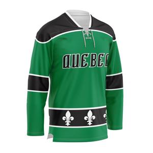 2024 maillots de hockey réversibles unisexes personnalisés en gros OEM costumes de hockey sur glace sublimés avec nom d'équipe pour hommes - Product Image 3