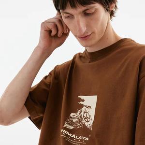 Camiseta de manga corta informal para hombre personalizable más vendida 100% algodón de secado rápido transpirable diseño de cuello redondo 200 gramos sólido - Product Image 4
