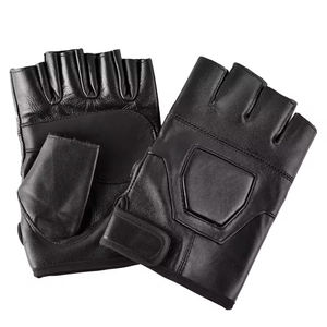 Leather <b>Gloves</b> From Pakistan Motorcycle Drivers' <b>Fingerless</b> Leather <b>Gloves</b> Driver <b>Gloves</b> - Product Image 2