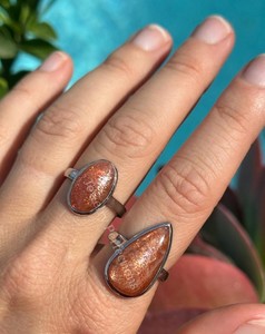 Anillo Ovalado de Plata de Ley 925 con Piedra Solar Original, Venta al por Mayor, Tendencia, Precio de Fábrica, Joyería para Mujer - Product Image 1