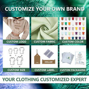 2025 sweats à capuche en molleton de coton lourd de luxe 500gsm pour hommes Boxy Fit recadrée Design avec technique teint uni pour l'hiver - Product Image 6