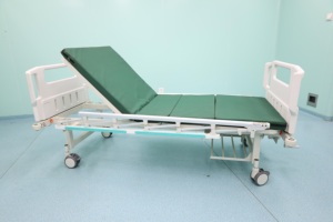 Cama de Hospital Manual de Alta Calidad con 2 Manivelas para Cuidado del Paciente, Cama de Hospital Eléctrica de 2 Funciones, Cama Médica para Pacientes - Product Image 6
