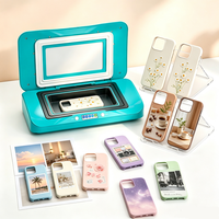 Presse à Chaleur sous Vide pour Coques de Téléphone Personnalisées, Sublimation 3D Compatible avec la Plupart des Modèles de Smartphones Universels