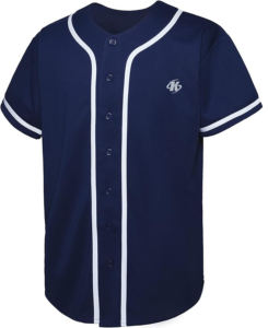 Maillot de baseball unisexe personnalisé chemises boutonnées uniformes de sport à manches courtes - Product Image 1