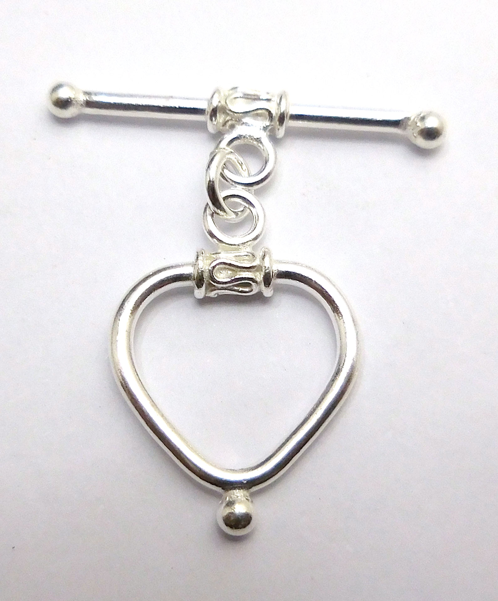 toggle clasp gold plated sterling silver