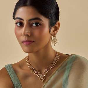 Zircon Bridal Necklace Elegant <b>Wedding</b> <b>Accessory</b> - Product Image 1
