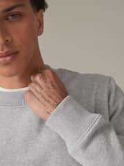 Logotipo personalizado impreso 100% algodón ropa casual cómodo hombres sudaderas al por mayor liso personalizado sudaderas color gris - Product Image 6