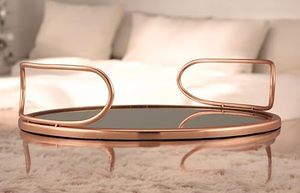 Authentique plateau en cuivre pur personnalisé ensemble traditionnel Thali Antique moderne pour arrangement de bougies très basse côte AALIYAN IMPEX - Product Image 3