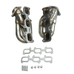 Ống xả đa dạng tiêu đề Gasket Kit cho 2011-2017 Ford <span class=keywords><strong>Mustang</strong></span> 3.7L <span class=keywords><strong>V6</strong></span> d2c ống xả ngắn tiêu đề T-304 thép không gỉ USA cổ - Product Image 1