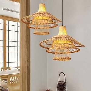 High Finished Iron Rattan Wire Design Luxury Home Decor Lighting <b>Lamp</b> Top Seller Home Decor Pendent <b>Lamp</b> Manufacturer From India - Product Image 5