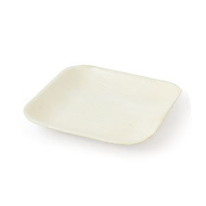 Assiettes carrées profondes en feuille de palmier Areca Vaisselle écologique pour les mariages et les événements à bon prix - Product Image 4