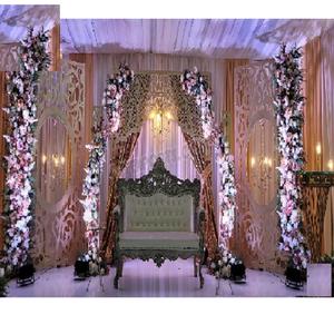 Décoration de scène de mariage canadien Panneaux découpés au laser Cadres de décoration d'événement à thème marocain Décoration de mariage avec accessoire découpé au laser - Product Image 1