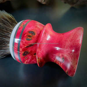 แปรงโกนหนวดทำจากโครเมี่ยมพร้อมปลายสีเงินแบดเจอร์ขนปานกลาง - Product Image 6