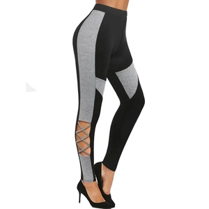 Venta al por mayor personalizada Leggings de fitness para las mujeres Precio barato Scrunch Butt Ribbed Yoga Leggings | Ropa deportiva - Product Image 4