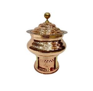 Plato de frotamiento pequeño comercial de acero inoxidable de alta calidad con asa Estufa de alcohol Juego de ollas calientes de cocina pequeña disponible - Product Image 5