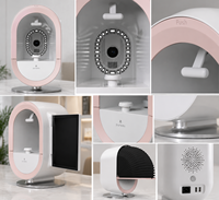 Analyseur de peau professionnel AI, appareil d'analyse faciale, appareil de test cutané avec système d'imagerie intelligent pour salon de beauté