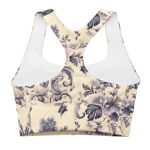 Sujetador deportivo elegante para mujer para gimnasio, yoga y entrenamiento físico, top de rendimiento de entrenamiento durante todo el día - Product Image 2