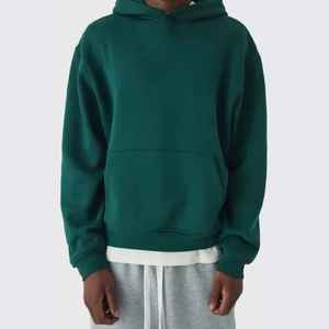 Logo personnalisé hommes surdimensionnés Streetwear survêtements hommes fermeture éclair à capuche ensemble vierge survêtement Joggers survêtement - Product Image 4