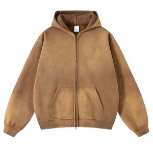 Sudaderas con capucha y cremallera transpirables nuevas personalizadas de alta calidad al por mayor, sudaderas con cremallera y logotipo altamente recomendado para ropa deportiva de hombre - Product Image 2