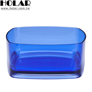 [Holar] Taiwan a fait 11 pouces 27 cm en plastique incassable grand bol à salade bleu de service pour les plats d'accompagnement de fêtes - Product Image 1