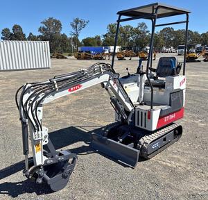 ENVÍO GRATUITO Miniexcavadora BTTL EH15H-6 de 13.5 HP con Arranque por Llave, Orugas de 7 Pulgadas/Hidráulica Suave, Aprobada por EPA y CE, Pulgar Hidráulico Auxiliar - Product Image 2