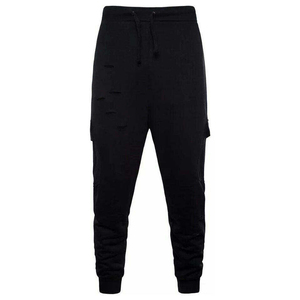 Vente en gros de pulls pour hommes déchirés pulls unis vierges en détresse, survêtement 100% coton, éponge française, jogging, fitness, tenue décontractée - Product Image 6