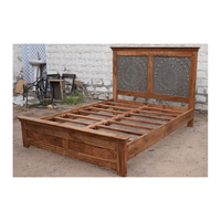 Ensemble de meubles de chevet en bois sculpté Design moderne multi-fonctionnel pour chambre salon cuisine utilisation extérieure