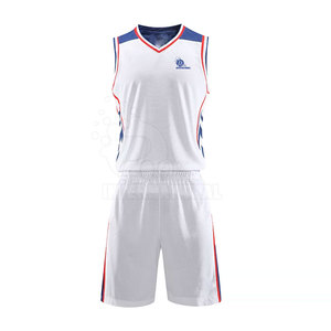 Uniforme de basket-ball sans manches, uniforme de basket-ball avec Logo personnalisé imprimé, vente en gros - Product Image 1